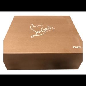 Christian Louboutin slingback wedges